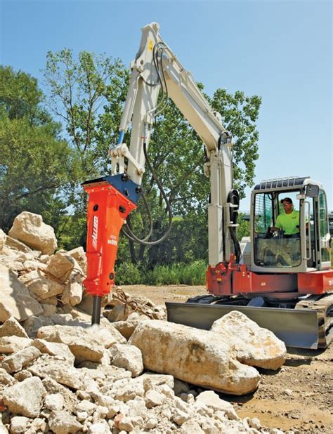 mini excavator attachments|mini excavator with breaker attachment pictures.